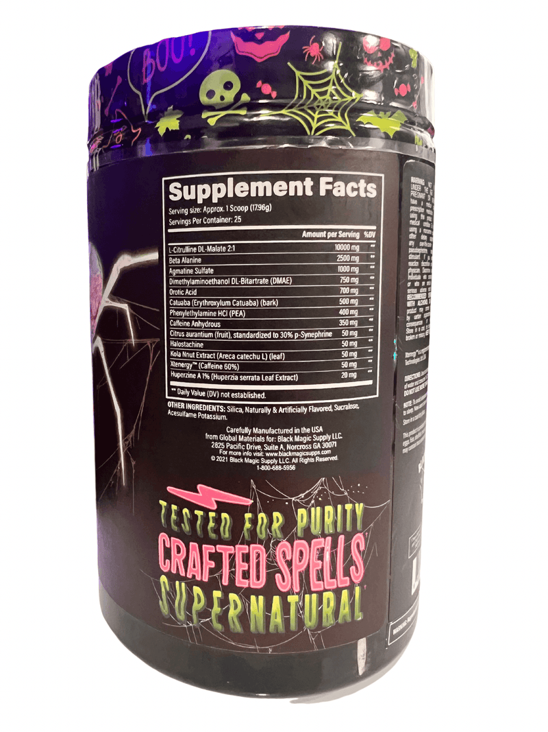 Black Magic | BZRK VOODOO | Limited Edition Pre-Workout