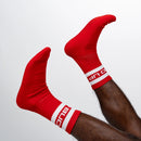 Bucked Up | Crew Socks | 3 Pack Red/White/Black