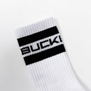 Bucked Up | Crew Socks | 3 Pack Red/White/Black