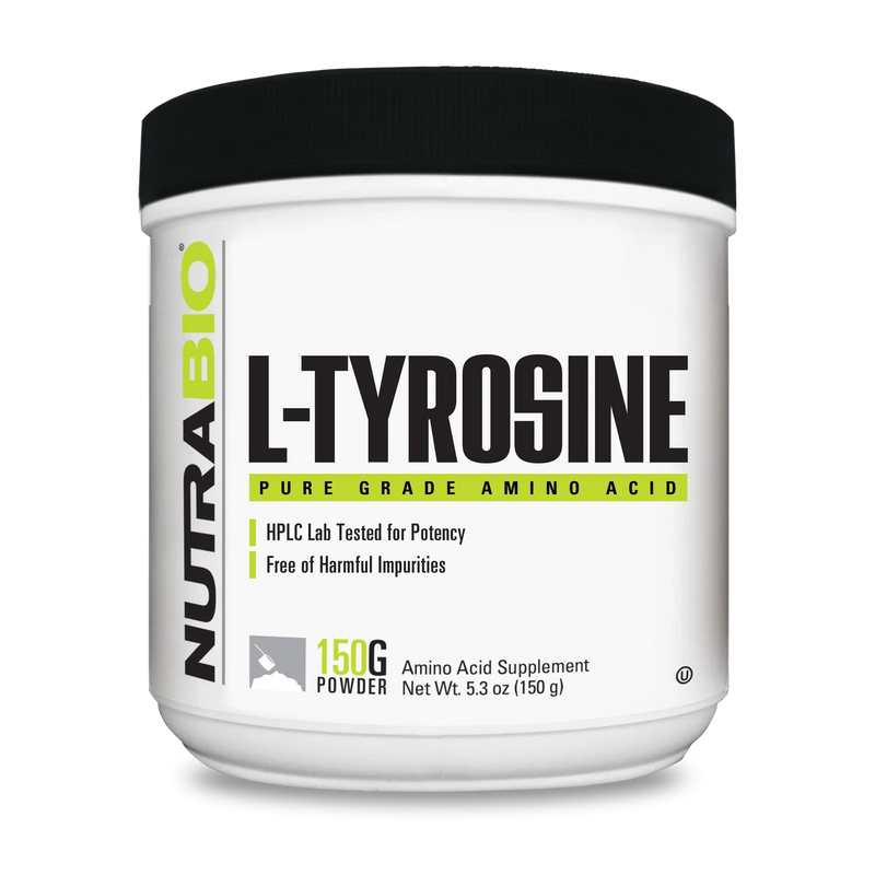 Nutra Bio | L-Tyrosine | Pure Grade Amino Acid