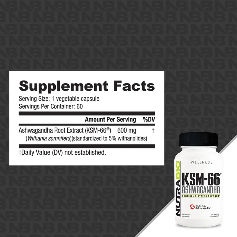 Nutra Bio | KSM-66 Ashwagandha