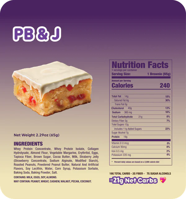 Prime Bites | Protein Brownie