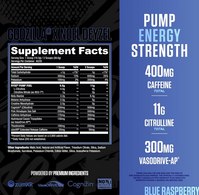 RYSE | Godzilla Pre-Workout