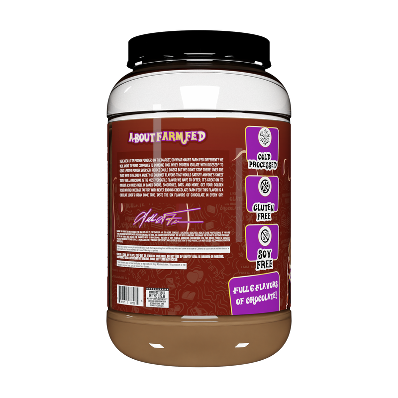 Axe & Sledge | Farm Fed Protein | 100% Whey Protein Isolate