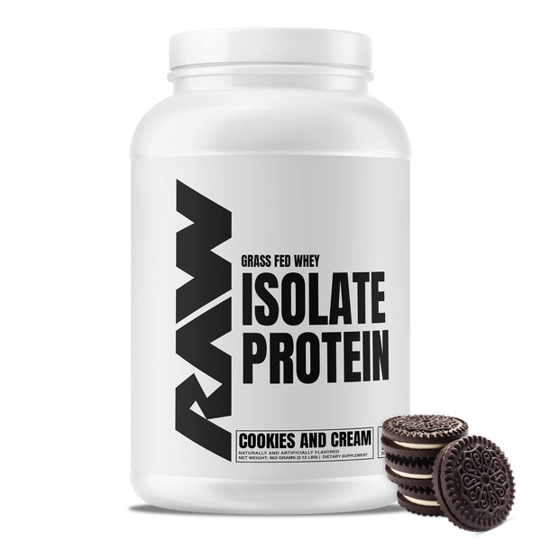 Raw | Grass Fed  Whey Isolate Protein