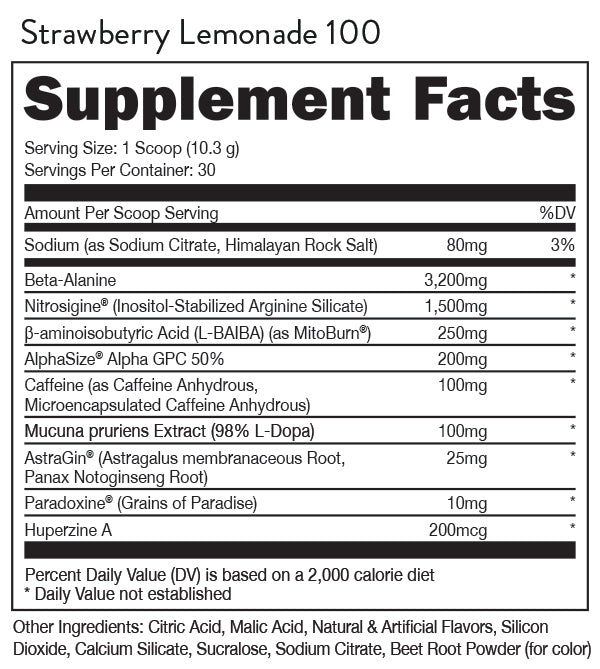 Bucked Up | 100 series | Lower Caffeine/Same Formula