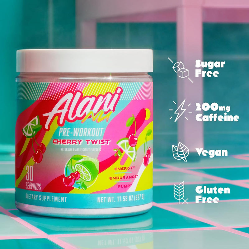 Alani Nu | Pre-Workout | 30 Servings (Full Size, not grocery 20 serv)