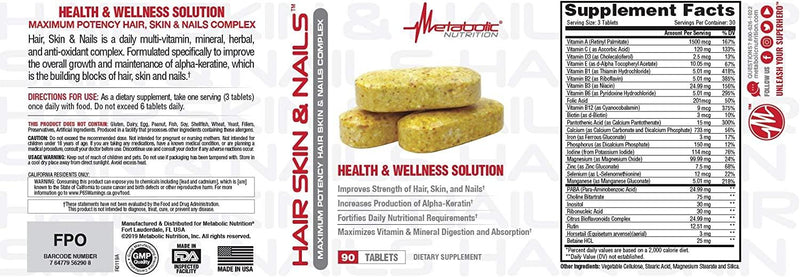 Metabolic Nutrition - NutraStop