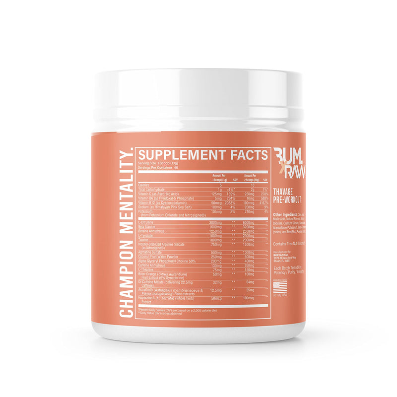 RAW X CBUM | Essential Pre-Workout