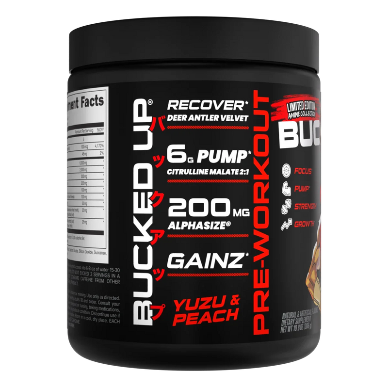 Bucked Up | Orginal Preworkout | Anime Series