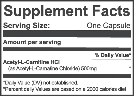 Raw | Acetyl - L Carnitine