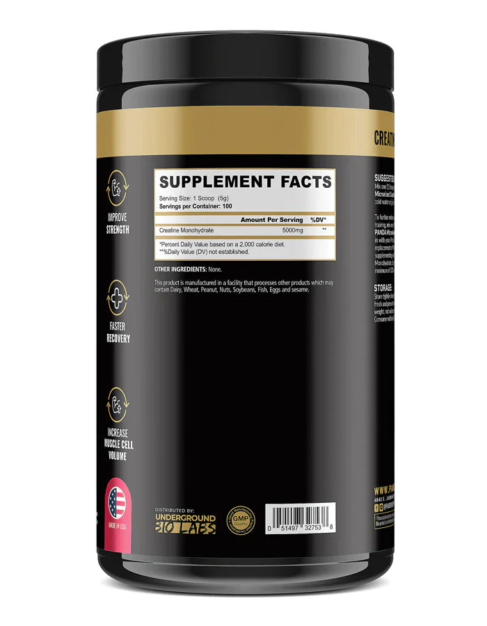 Panda Supps | Micronized Creatine Monohydrate