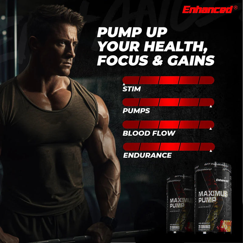 Enhanced | Maximus Pump | Stim-Free Pre-Workout