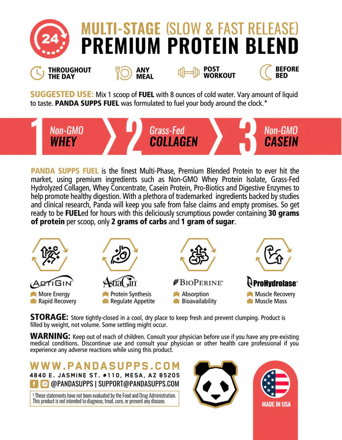 Panda Supps | Fuel Premium Protein