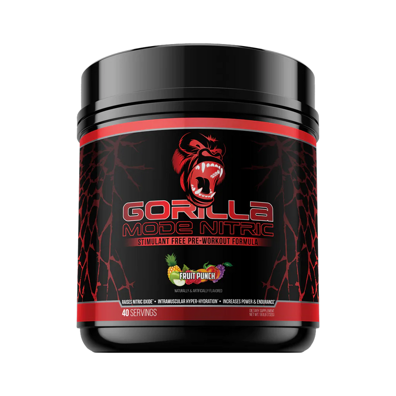 Gorilla Mode Nitric | Stim Free Pre-Workout