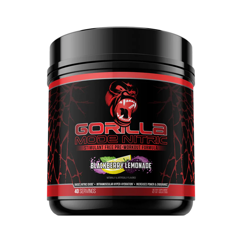 Gorilla Mode Nitric | Stim Free Pre-Workout