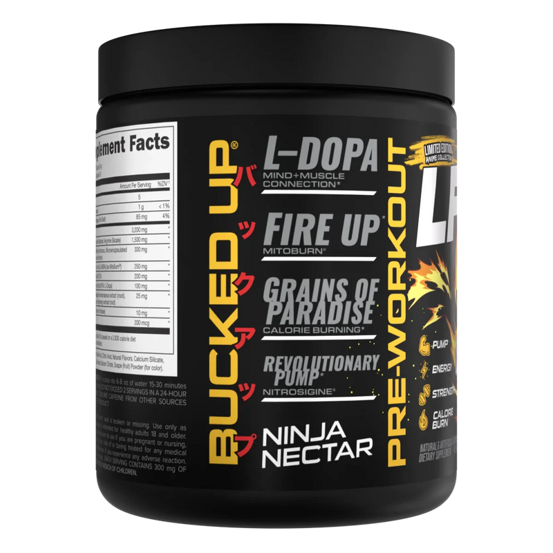 Bucked Up | LFG Fat Burning Preworkout | Anime Series