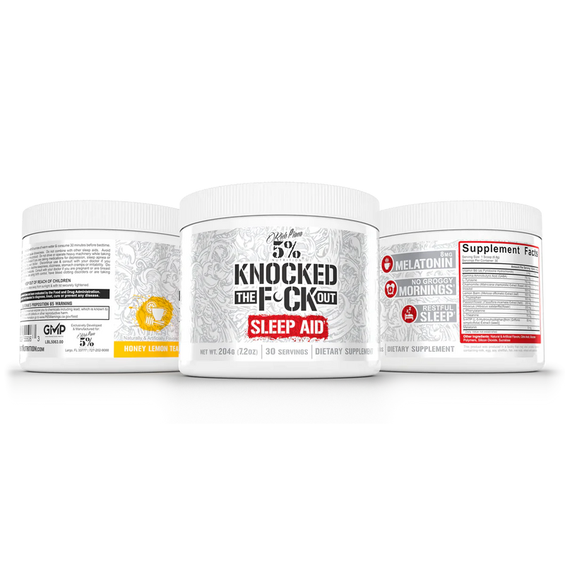 5% Nutrition | Knocked The F*ck Out Sleep Aid