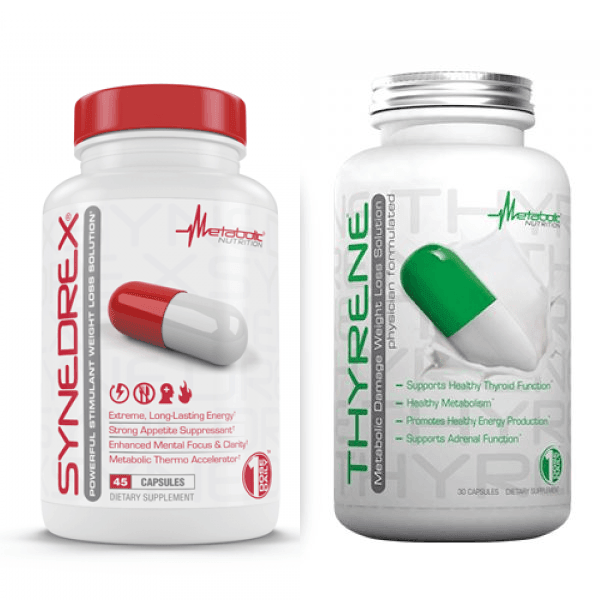 METABOLIC NUTRITION SYNEDEX & THYRENE STACK - NutraStop