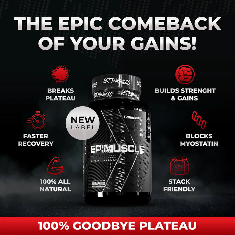 Enhanced | Epimuscle | 60 Capsules