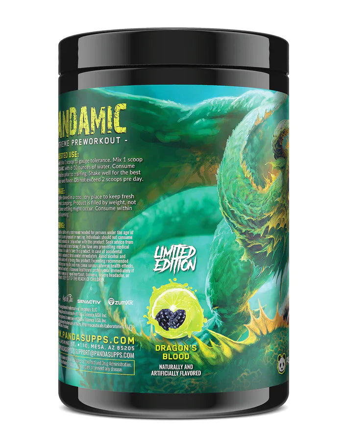 Panda Supps | Pandamic | Extreme Pre-workout