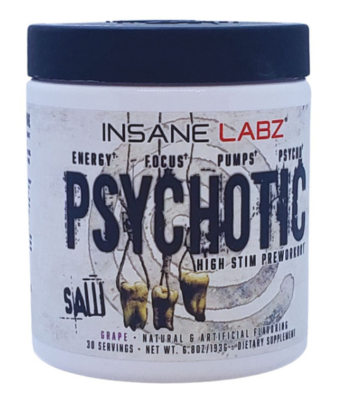 Insane Labz | Psychotic SAW High Stim Preworkout