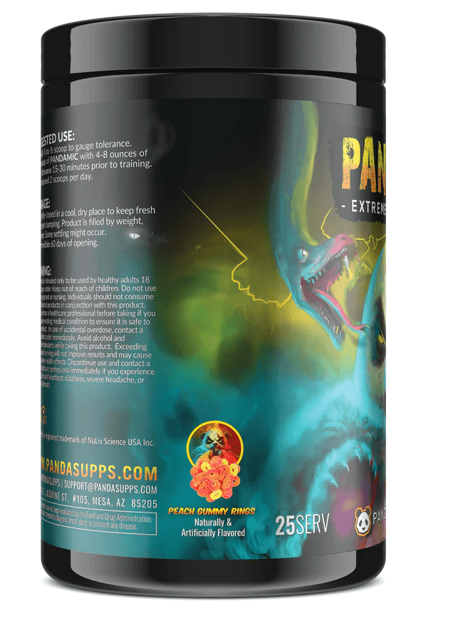 Panda Supps | Pandamic | Extreme Pre-workout