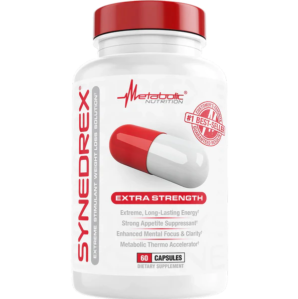 Metabolic Nutrition | SyneDrex 60 Cap | Stimulant Weight Loss Solution