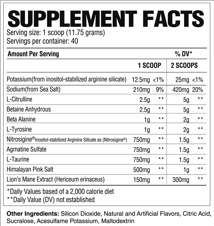 Raw | PUMP (Stim Free Pre)