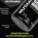 NutraBio | Micronized Creatine Monohydrate