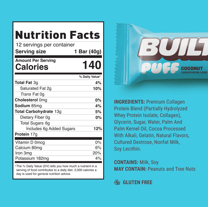 Built | Puff Protein Bar