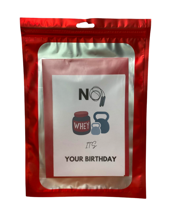 Gym Birthday Card