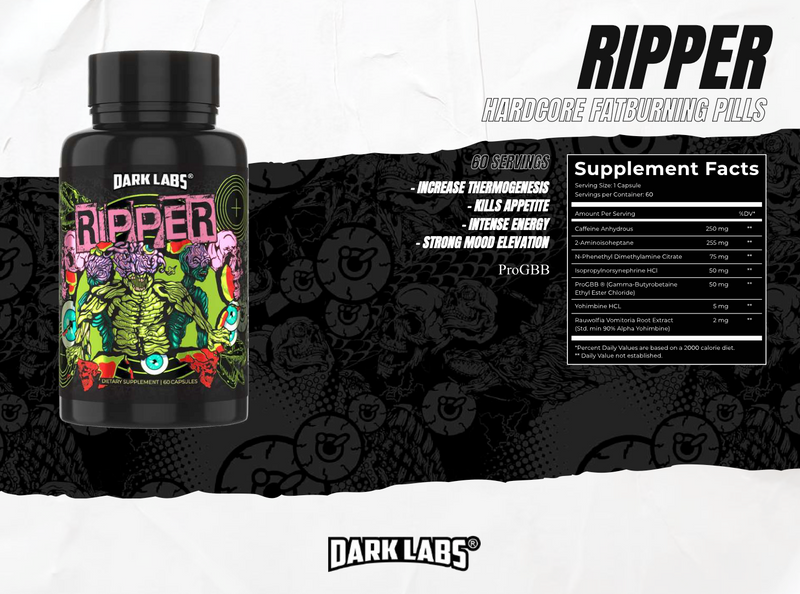 Dark Labs | Ripper | Ultimate Thermogenic Fat Burner