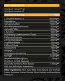 primal_peachy, primal_pineapple, primal_dragonfruit, dark labs primal pre ingredient label