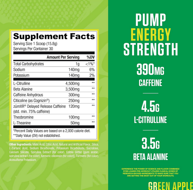 RYSE | Loaded Pre-Workout