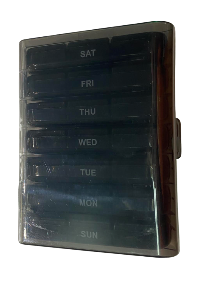 Black Pill Case | Days of the Week (Saturday-Sunday)