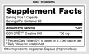 Bucked Up | Babe Creatine | Creatine HCl Capsules