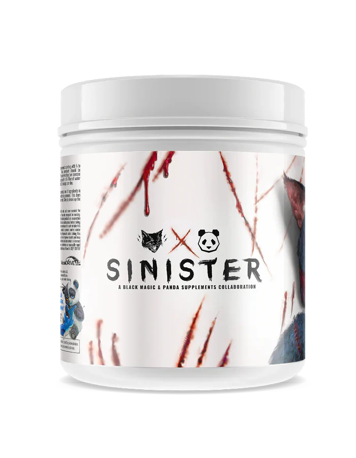 Black Magic X Panda : Sinister Pre-Workout