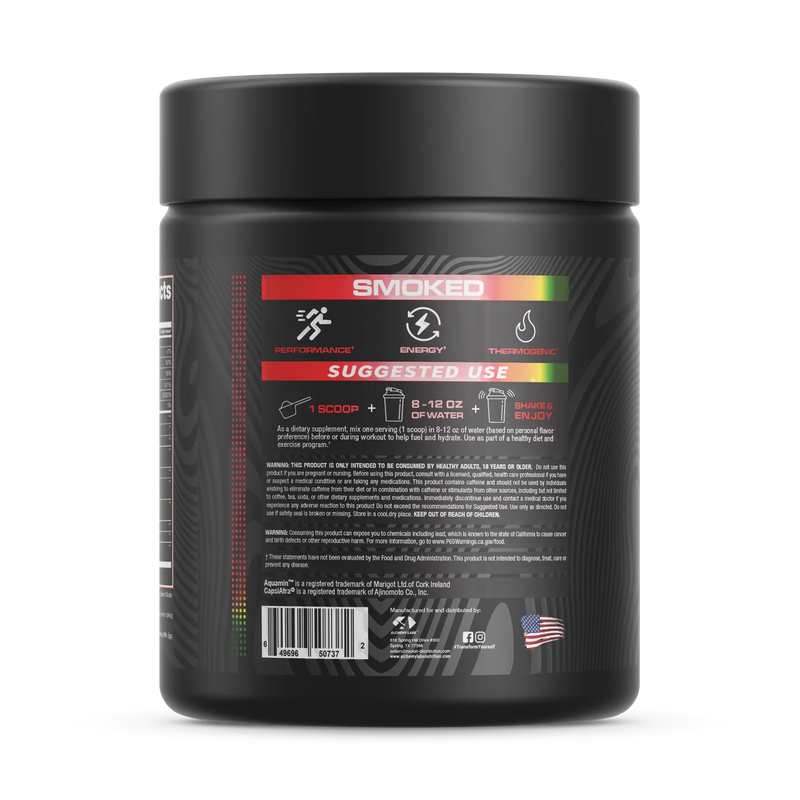 Alchemy Labs | Smoked | Thermogenic Preworkout