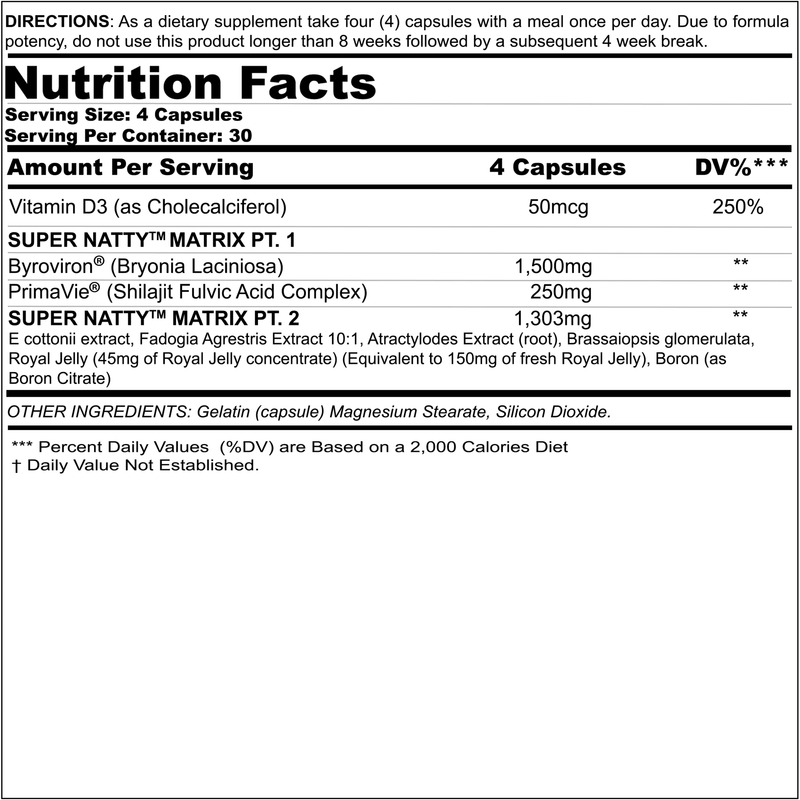 Super Natty T- Matrix - 30 Srv - Black Magic Supply - NutraStop