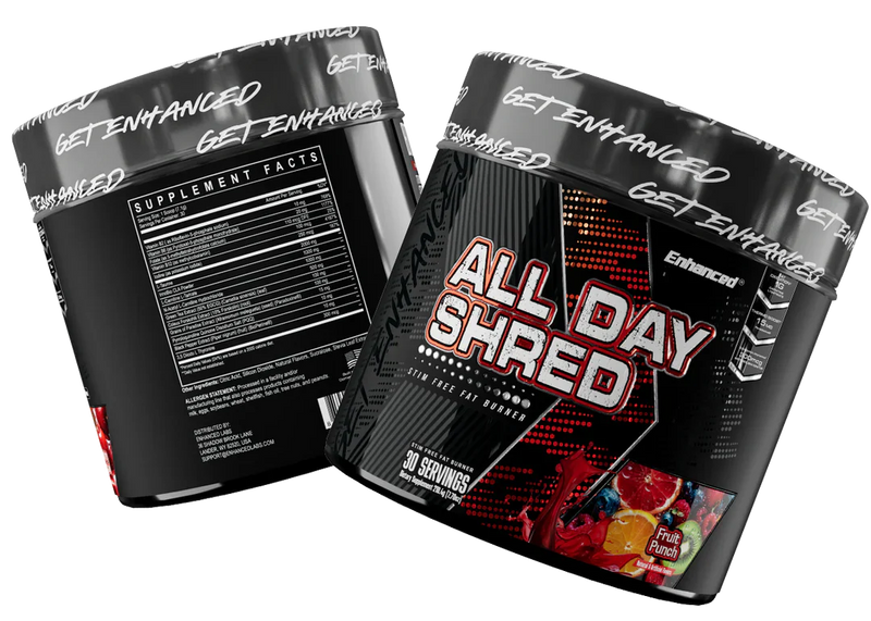 Enhanced | All Day Shred | No Stim Fat Burner Powder