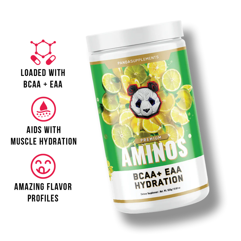 Panda Aminos | BCAA + EAA + Hydration + Electrolytes