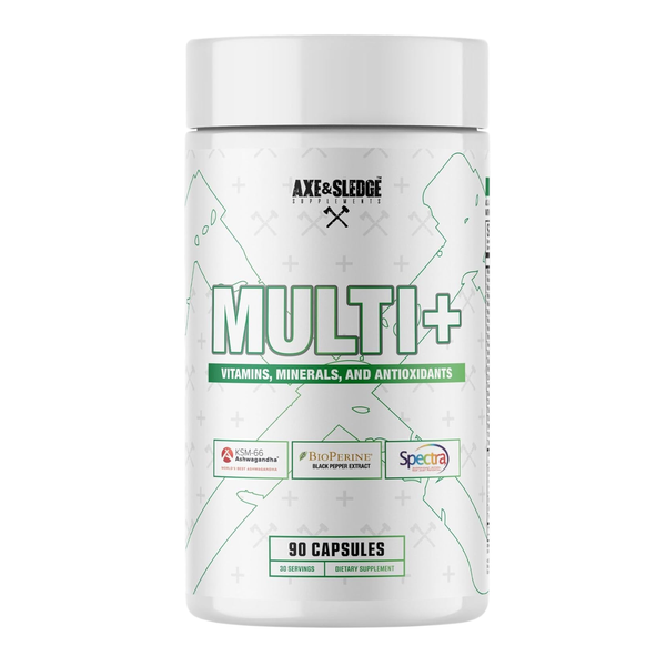 Axe & Sledge | Multi+ | Vitamins, Minerals, and Antioxidants