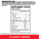 axe and sledge igntion switch classic punch ingredient label