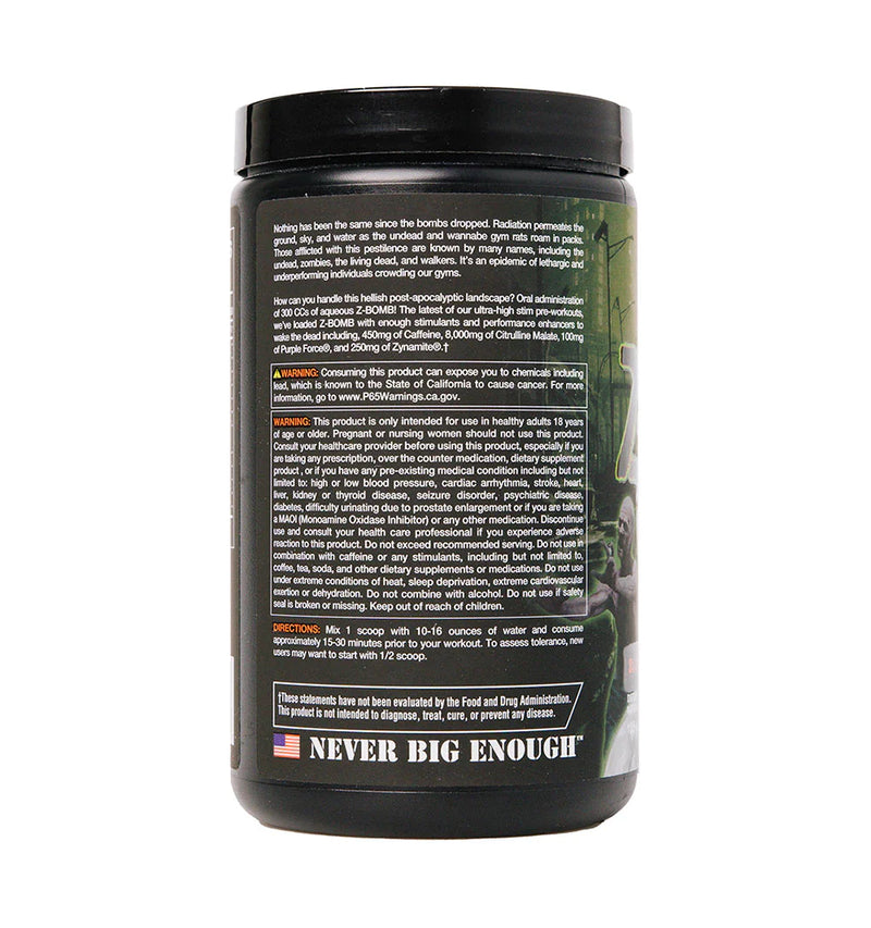 Merica Labz | Z-Bomb Apocalyptic Pre-Workout