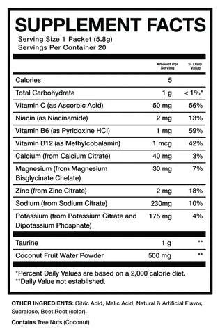 Raw Nutrition | BUM Hydration Electrolyte Formula