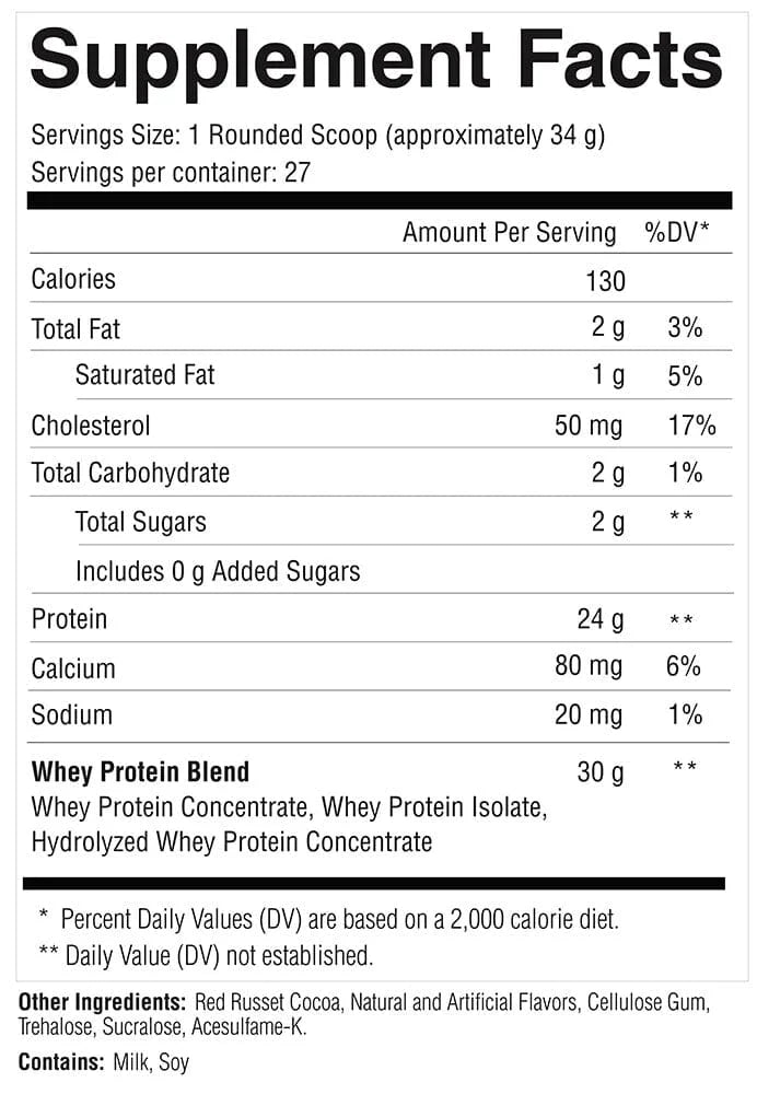 Condemned | Commissary Whey Protein