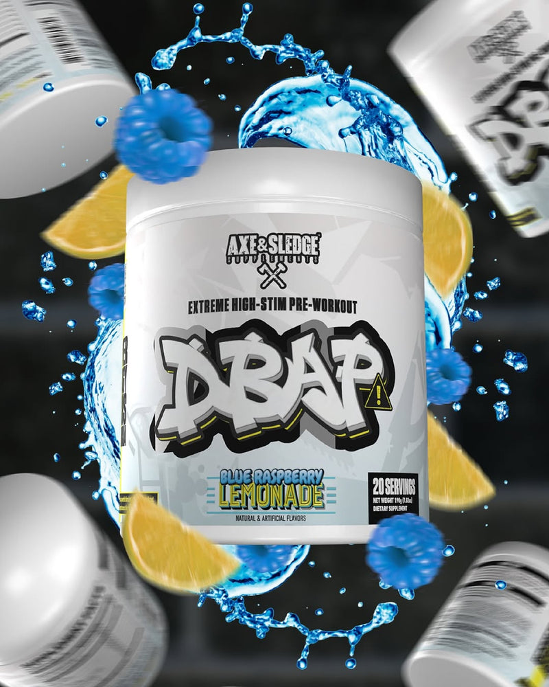 dbap blue raspberry lemonade container