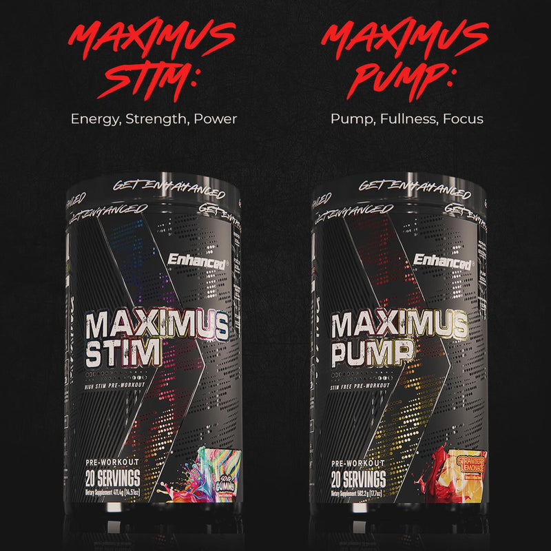 Enhanced | Maximus Stim | Maximum Pre-Workout