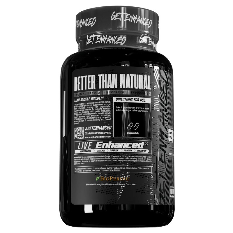 Enhanced | Epimuscle | Epicatechin | Natural Muscle Bulder